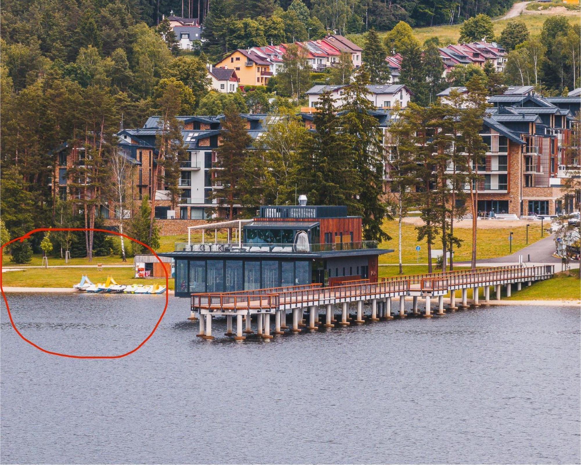 Molo Lipno Resort Luxusni Apartman 4Kk Český Krumlov Dış mekan fotoğraf