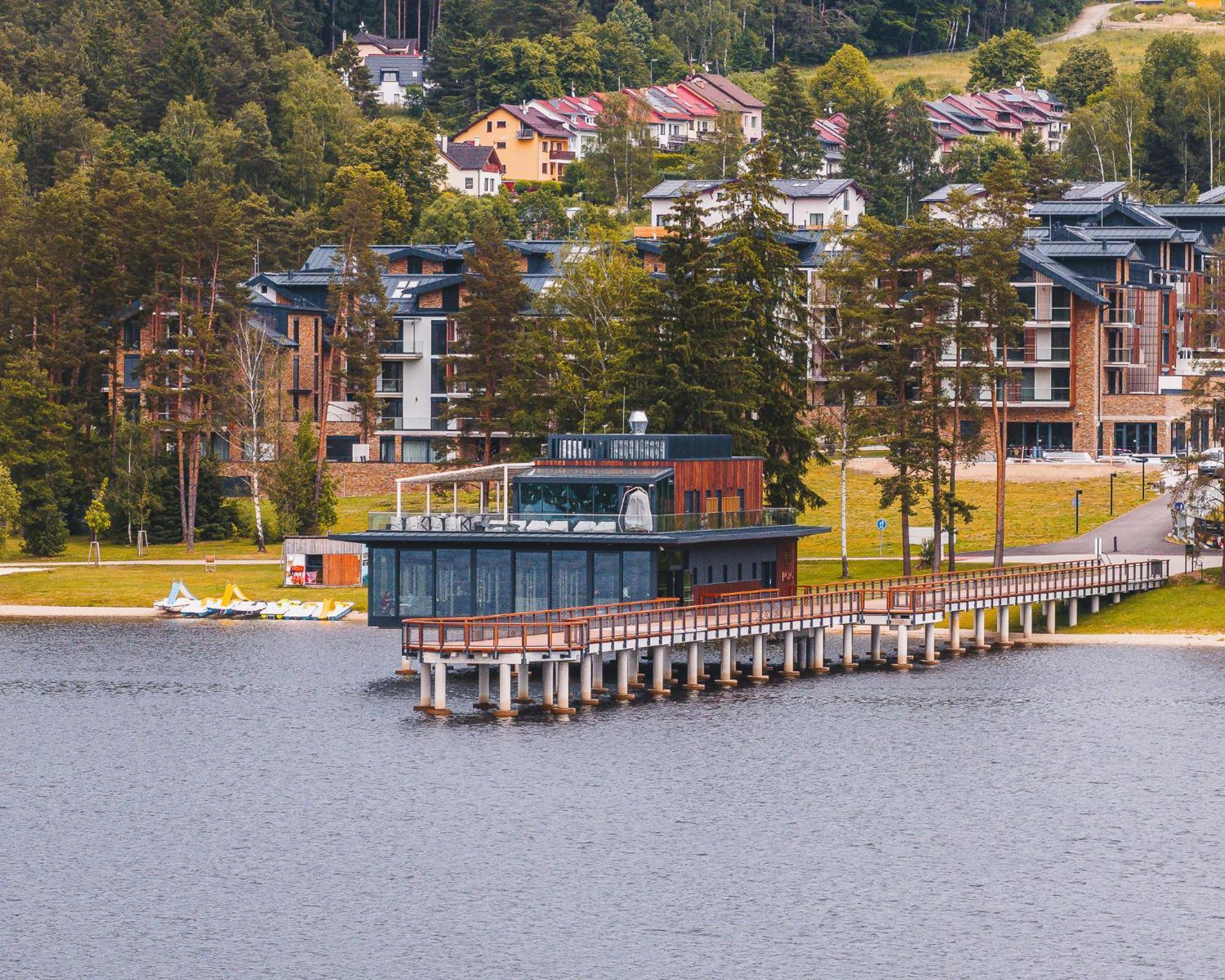 Molo Lipno Resort Luxusni Apartman 4Kk Český Krumlov Dış mekan fotoğraf
